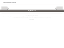 Tablet Screenshot of merchantdistributors.com